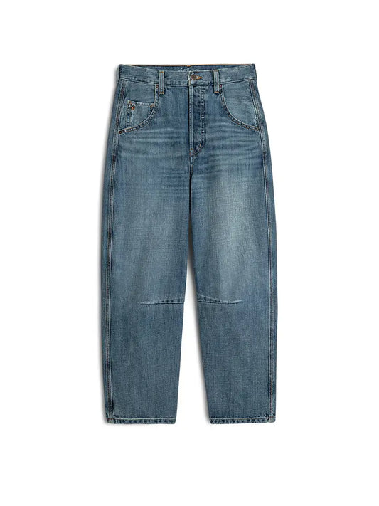 Relaxed Barrel Denim in Blue