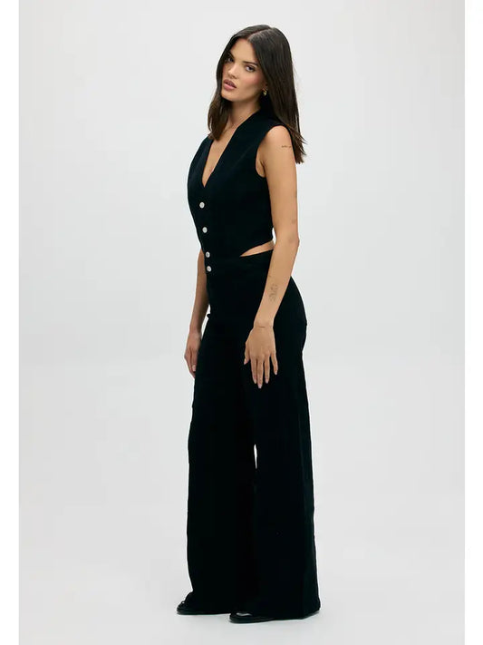 Maelle Jumpsuit in Onyx