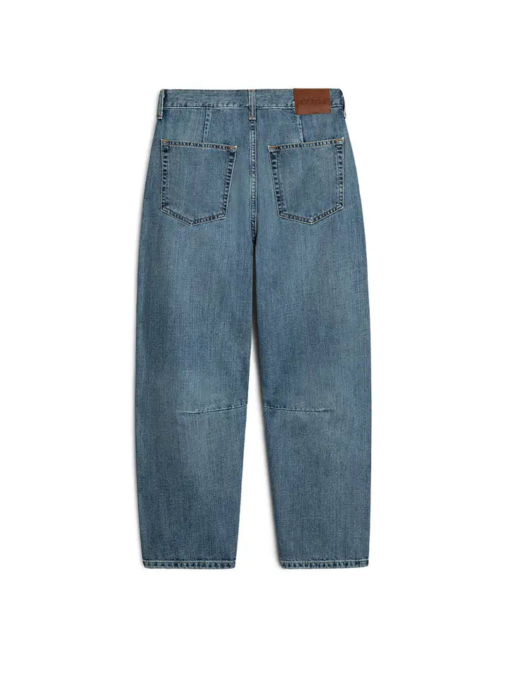Relaxed Barrel Denim in Blue