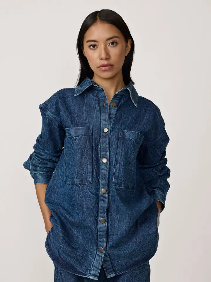 The Washed Classic Denim Shirt