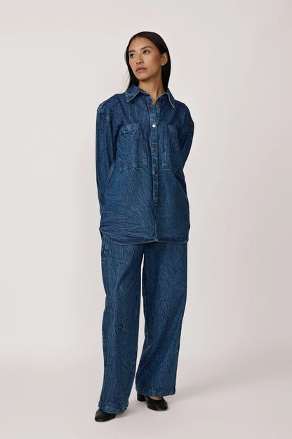 The Washed Classic Denim Shirt