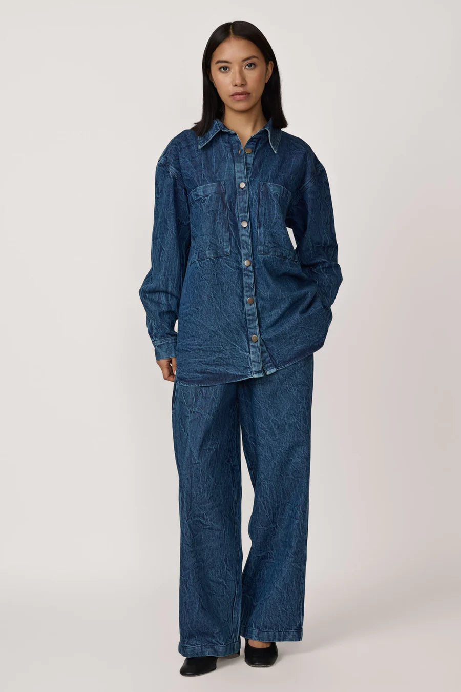 The Washed Classic Denim Shirt