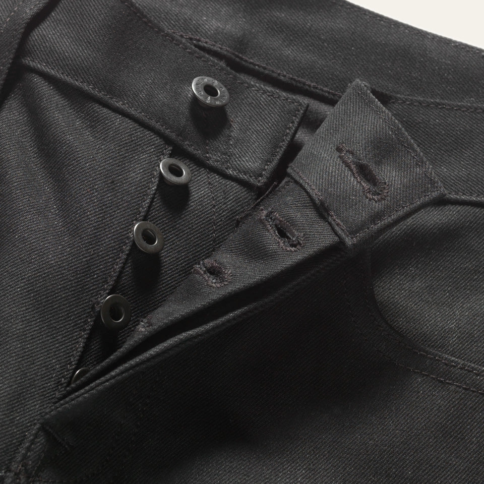 Black Crow Wing Selvedge Denim Jeans