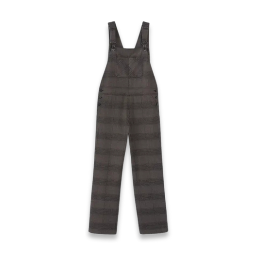 Plaid Overalls